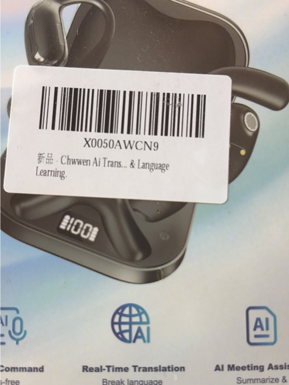 Chwwen Ai translate earbuds